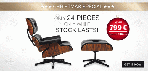 Weihnachtsbanner Eames Lounge Chair Sale & 50% on selected items