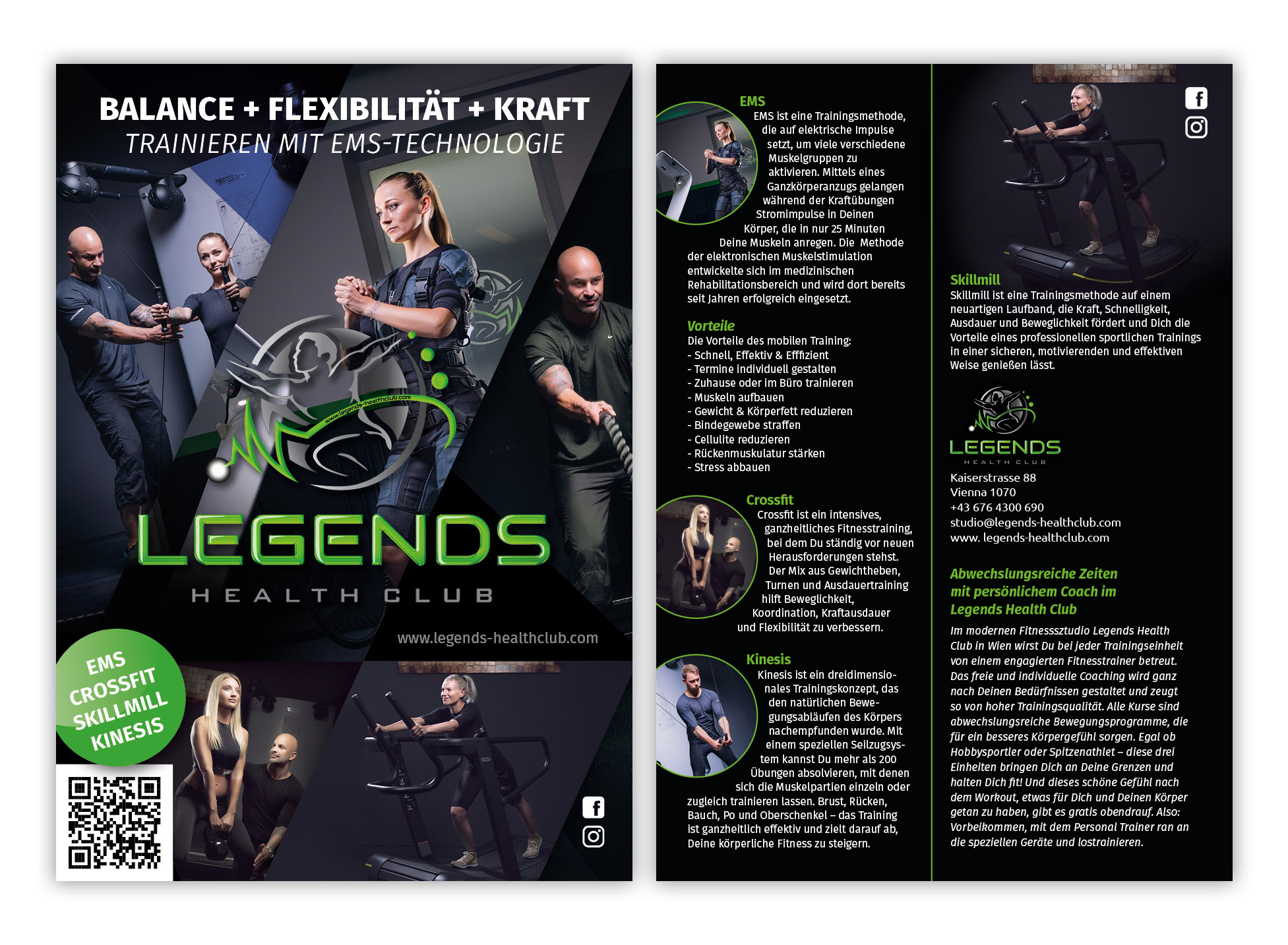 Flyer Design Fur Fitnessstudio Flyer Design Designonclick Com