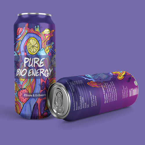  Verpackungen für Bio Energy Drinks