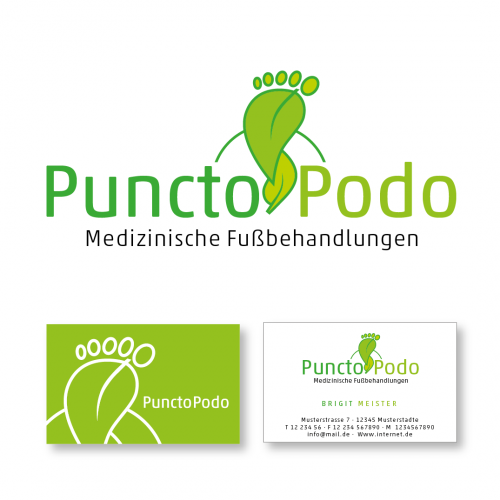 Praxis für Podologie sucht Logo