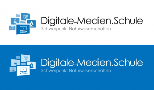 Logo-Design für Lernen mit digitalen Medien