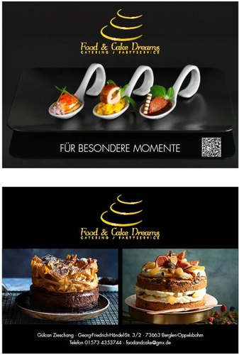 Flyer-Design für Cateringunternehmen