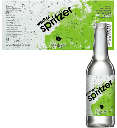  Etiketten-Design für Weißen Spritzwein