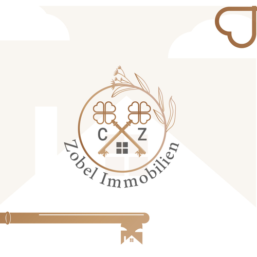 Logo-Design für Verkauf und Vermietung von Immobilien