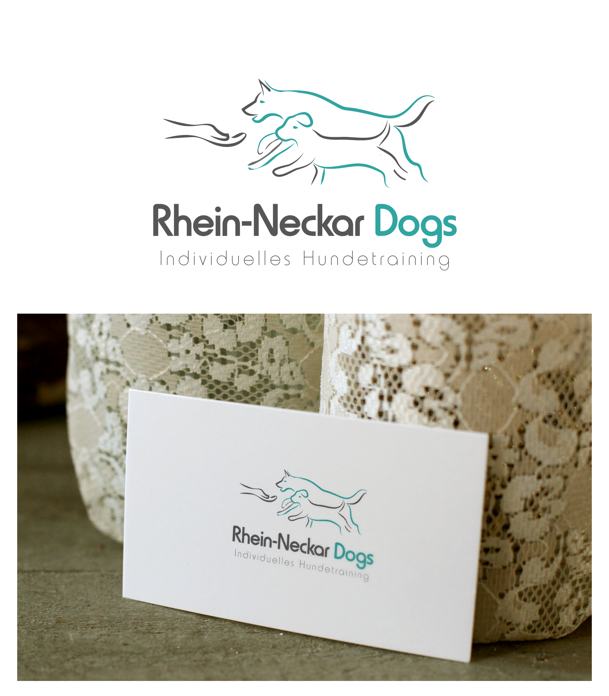 Logo-Design für Hundetrainerin