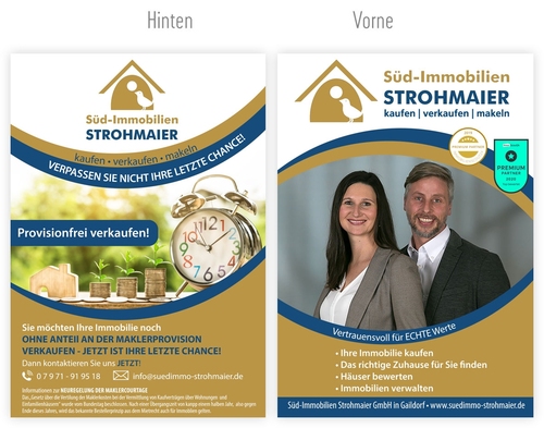  Flyer-Design für Immobilienmakler