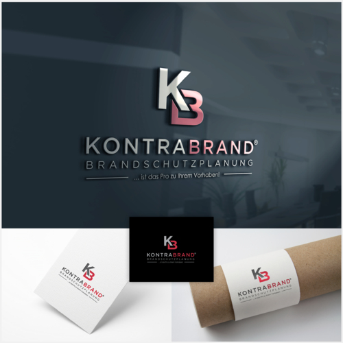  Logo-Design für kontrabrand Brandschutzplanung