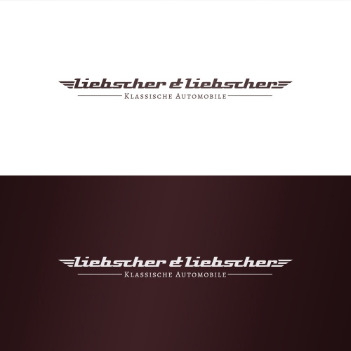  Logo-Design für Oldtimerhandel Liebscher&Liebscher klassische Automobile OG