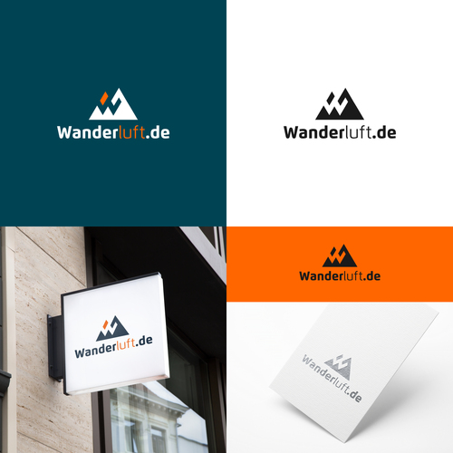  Logo-Design für Wanderreisen