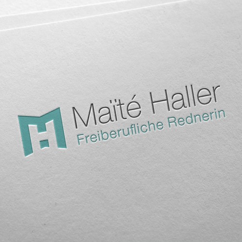 Logo-Design für freiberufliche Rednerin