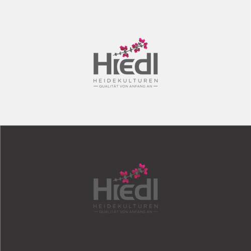  Logo-Design für Produktionsbetrieb für Heidepflanzen