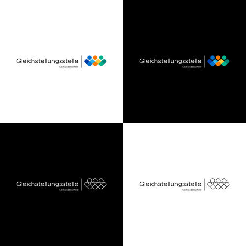 Logo-Design für Gleichstellungsbüro einer kommunalen Stadtverwaltung