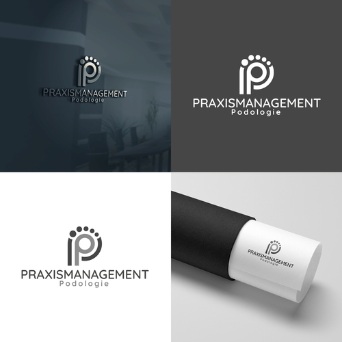 Logo-Design für Praxismanagement Podologie