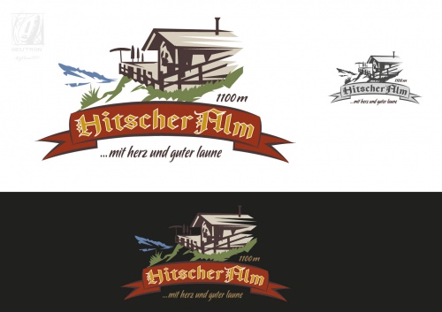 Logo-Design für Hitscher Alm