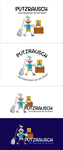  Logo-Design für Reinigungsunternehmen