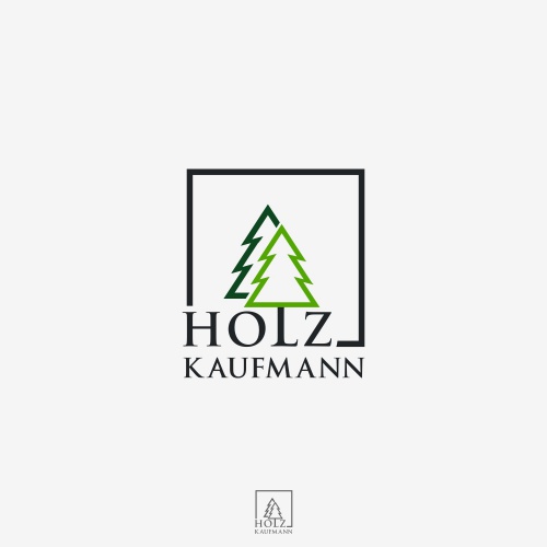 Sägewerk / Holzhandlung für Nadelholz sucht Logo