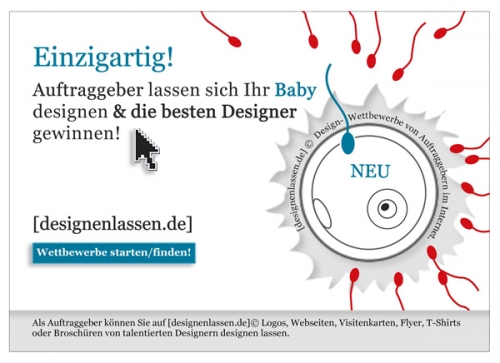 Anzeige/Flyer für designenlassen.de