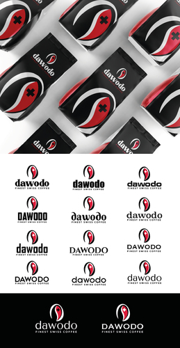  Logo für Schweizer Kaffee Brand