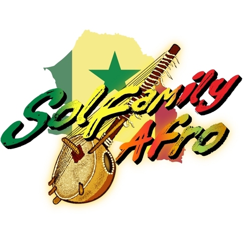 Logo-Design mit Afro Element (Senegal) für Band