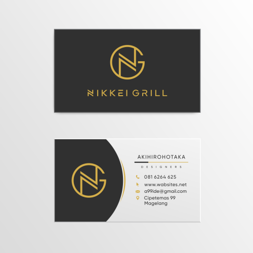  Logo & Visitenkarte für gehobenes Steakrestaurant mit Sushi