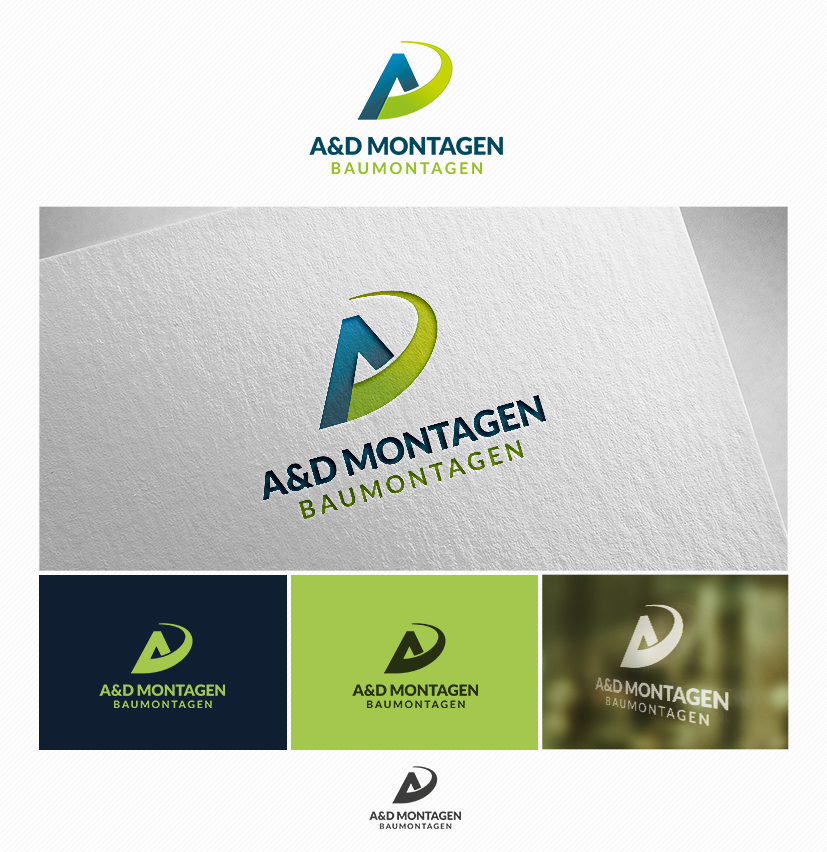 Logo-Design für Baumontage Unternehmen