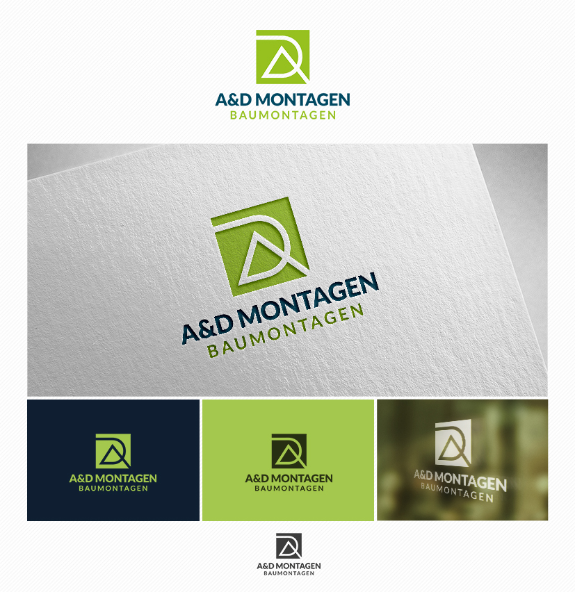 Logo-Design für Baumontage Unternehmen