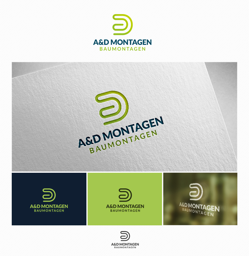 Logo-Design für Baumontage Unternehmen