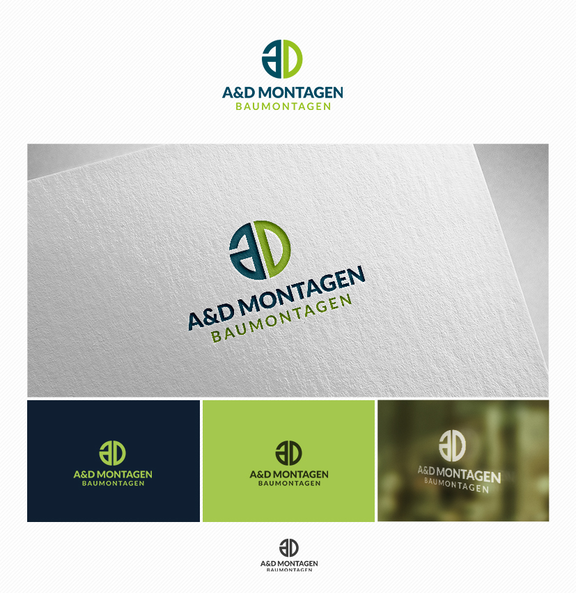 Logo-Design für Baumontage Unternehmen