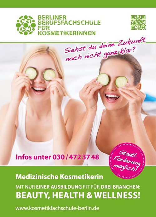 Flyer-Design für 2-jährige Ausbildung in medizinischer Kosmetik gesucht