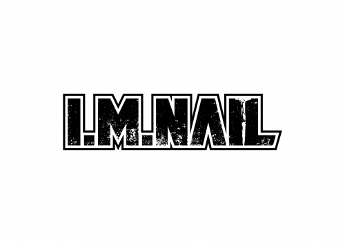 Bandlogo für Metalband I.M.NAIL (dt.: MARKNAGEL) - Logo-Design für Genre übergreifende Metal-Band