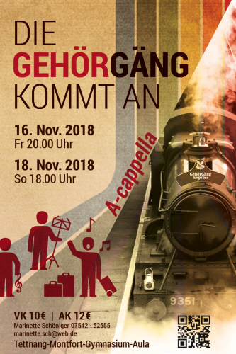  A-Capella Vokalensemble sucht kreatives Plakat-Design