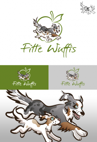 Logo-Design für Fitte Wuffis