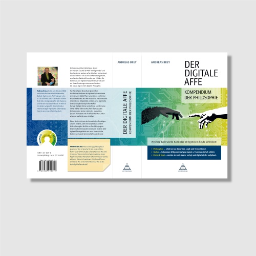  Buch-Design für das Sachbuch Der digiale Affe