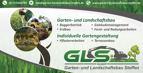 Plakat-Design für Garten- und Landschaftsbau