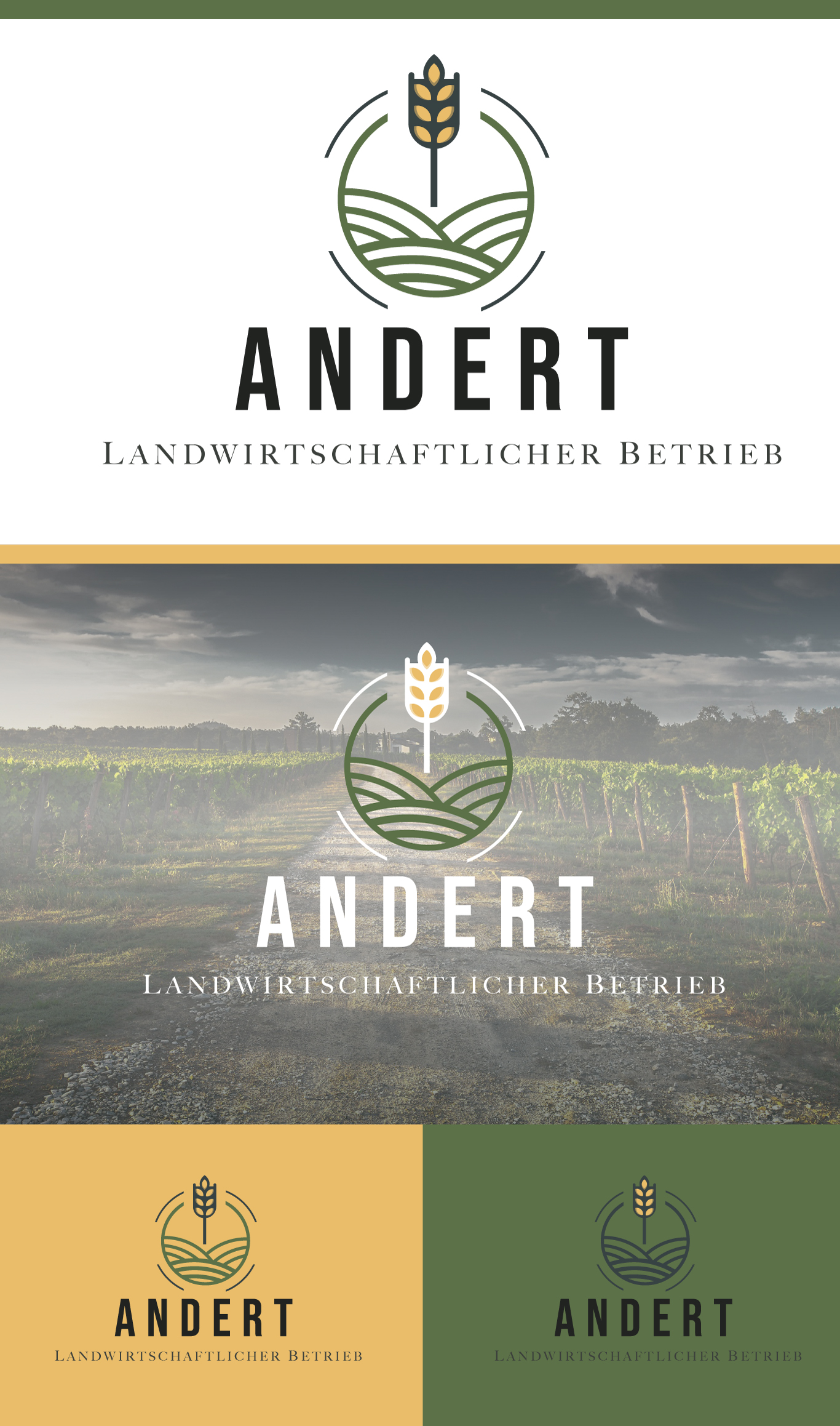 Landwirtschaftlicher Betrieb sucht Logo-Design