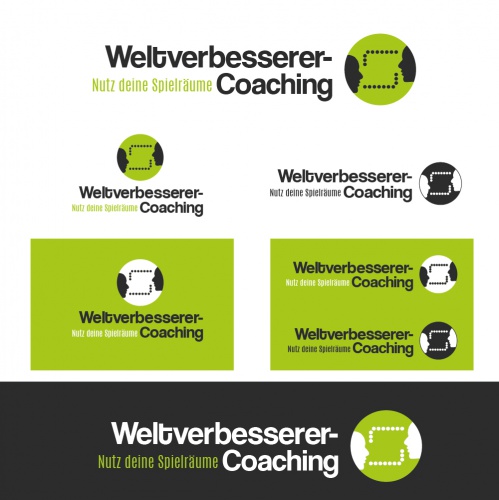  Logo für Coaching, das die Welt besser macht