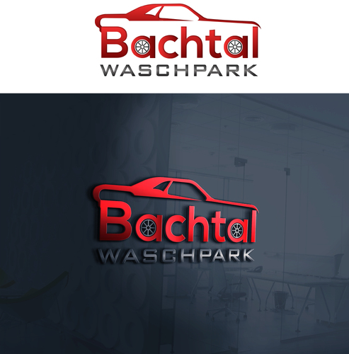 Logo-Design für Autowaschpark mit Hundewaschplatz