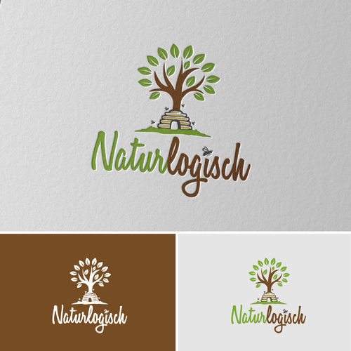 Logo-Design für Honigprodukte