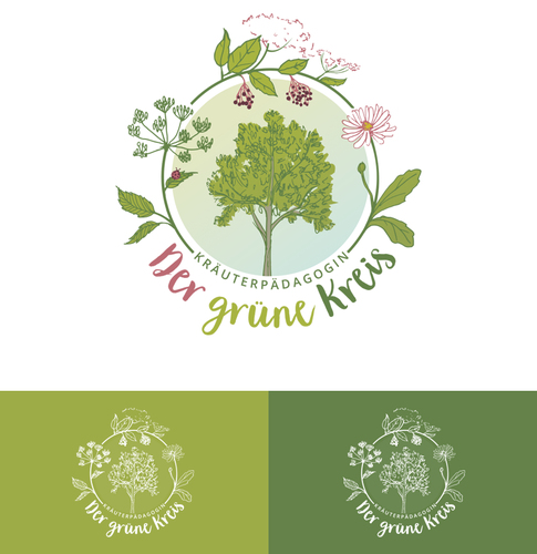 Logo-Design für Kräuterpädagogin