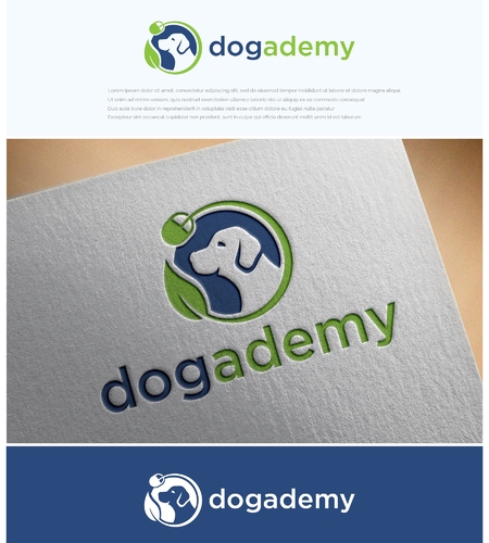 Logo-Design für Plattform mit Onlinekursen und digitale Produkten rund um den Hund