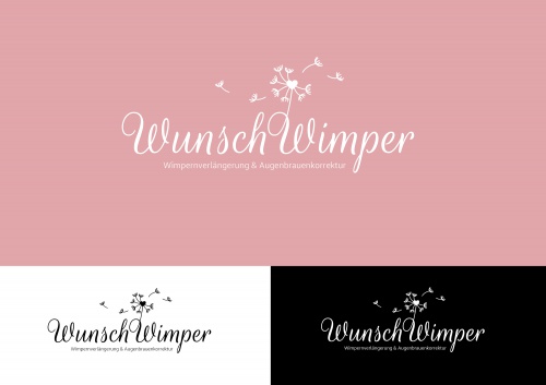 Logo-Design für Wimpernstudio