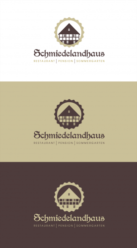  Logo-Design für Schmiedelandhaus