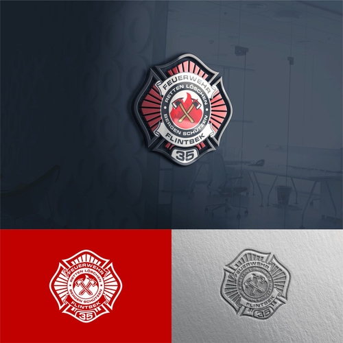 Logo-Design für Freiwillige Feuerwehr