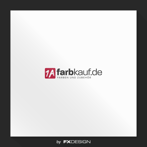 Logo-Design für Onlineshop für Farben und Zubehör