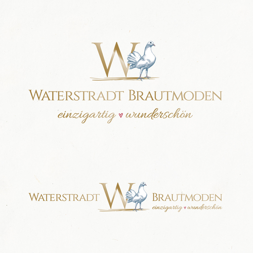 Logo-Design für Brautmodengeschäft