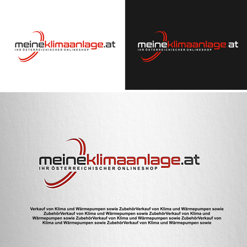 Logo-Design für Verkauf von Klima und Wärmepumpen sowie Zubehör