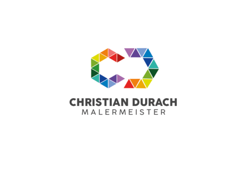 Logo-Design für Malerfirma. Kreativ, Jung, Modern.