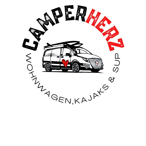 Logo-Design für Vermietung von Wohnwagen, Kajaks und SUPs