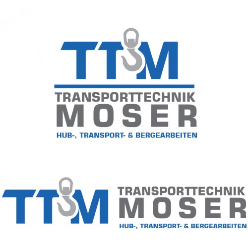 Logo-Design für modernes Transportunternehmen