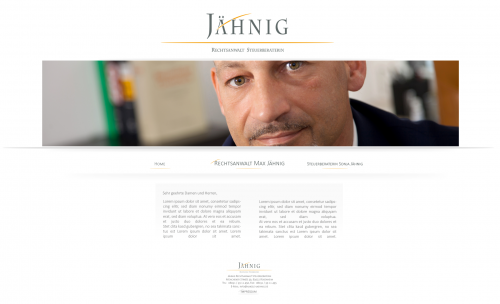 Webdesign für Kanzlei Jähnig
